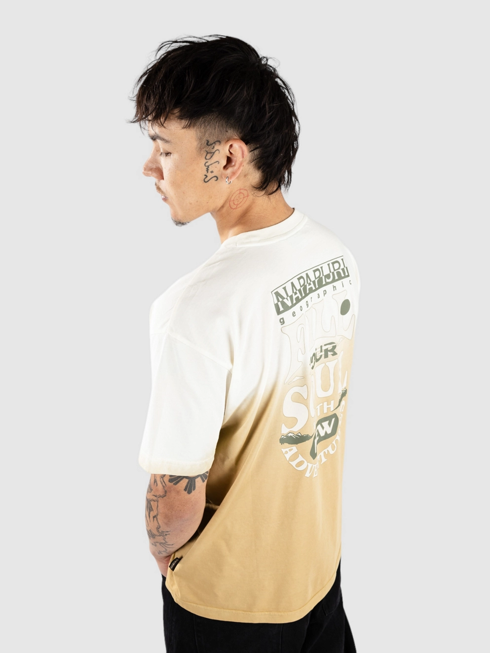 Napapijri S-Howard T-Shirt beige cornstalk