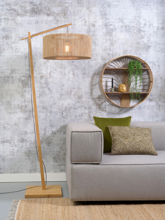 Good&Mojo Iguazu vloerlamp small naturel