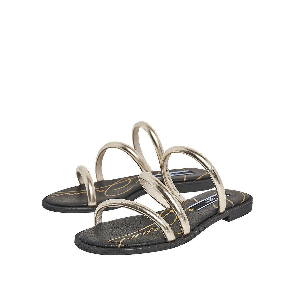 PEPE JEANS<br>Mules Hayes Crystal com tiras