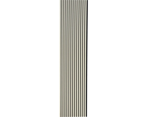Akoestisch paneel natuurlijk essenfineer 2670 x 572 x 19 mm