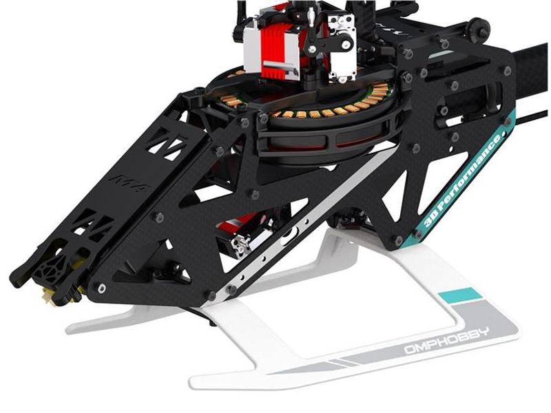 OMPHobby Helikopter M4 Max Orange, Bausatz OMP M4 Flybarless 3D Heli der 400er klasse