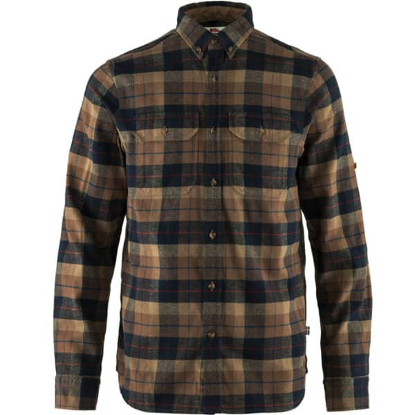 Chemise FJALLRAVEN SINGI HEAVY FLANNEL SHIRT M DARK SAND