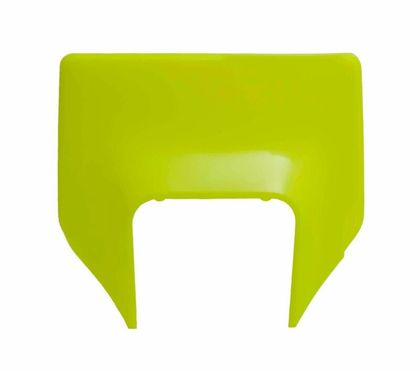 Plaque avant Racetech Plaque frontale Neon Yellow