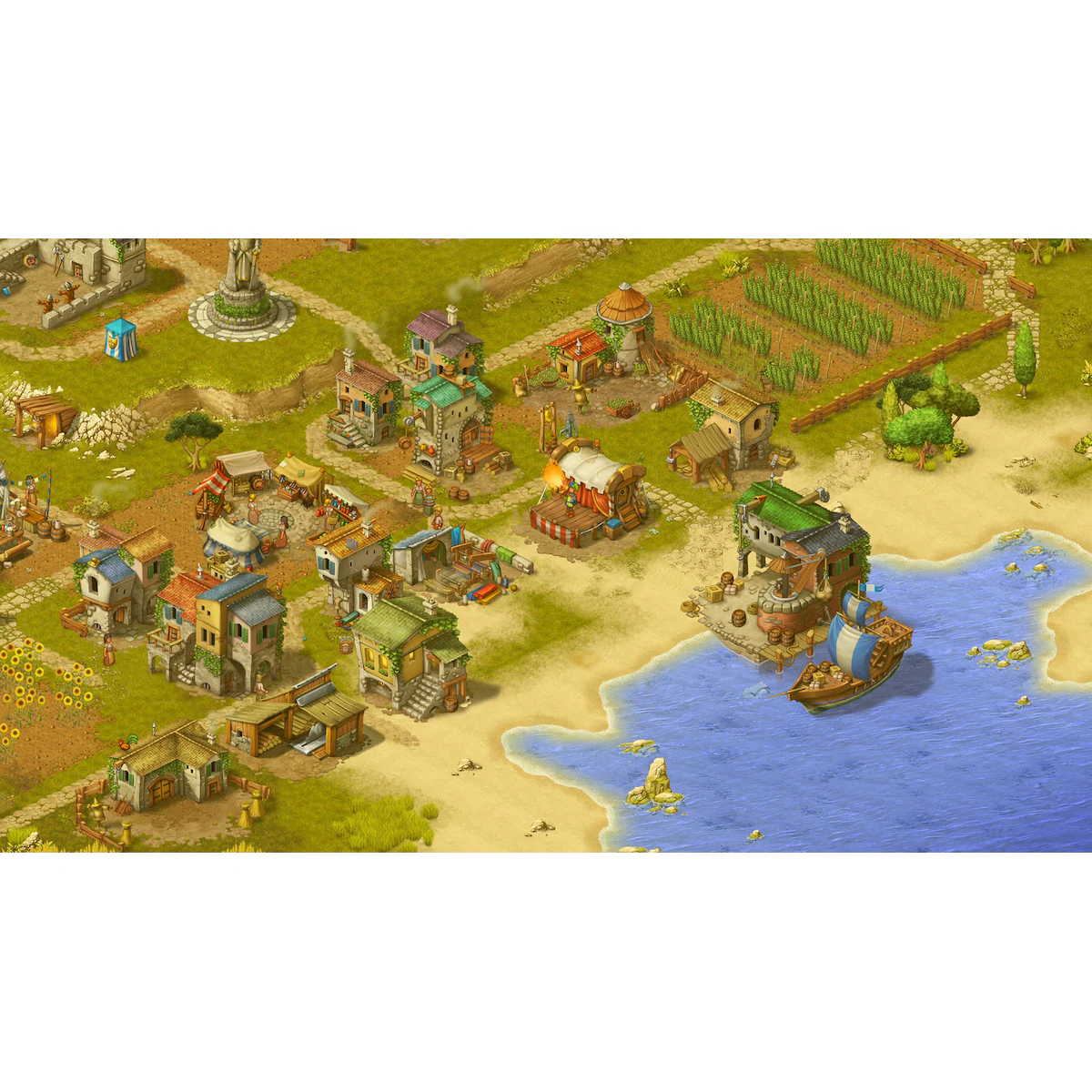 Townsmen - A Kingdom Rebuilt The Seaside Empire - PC Windows