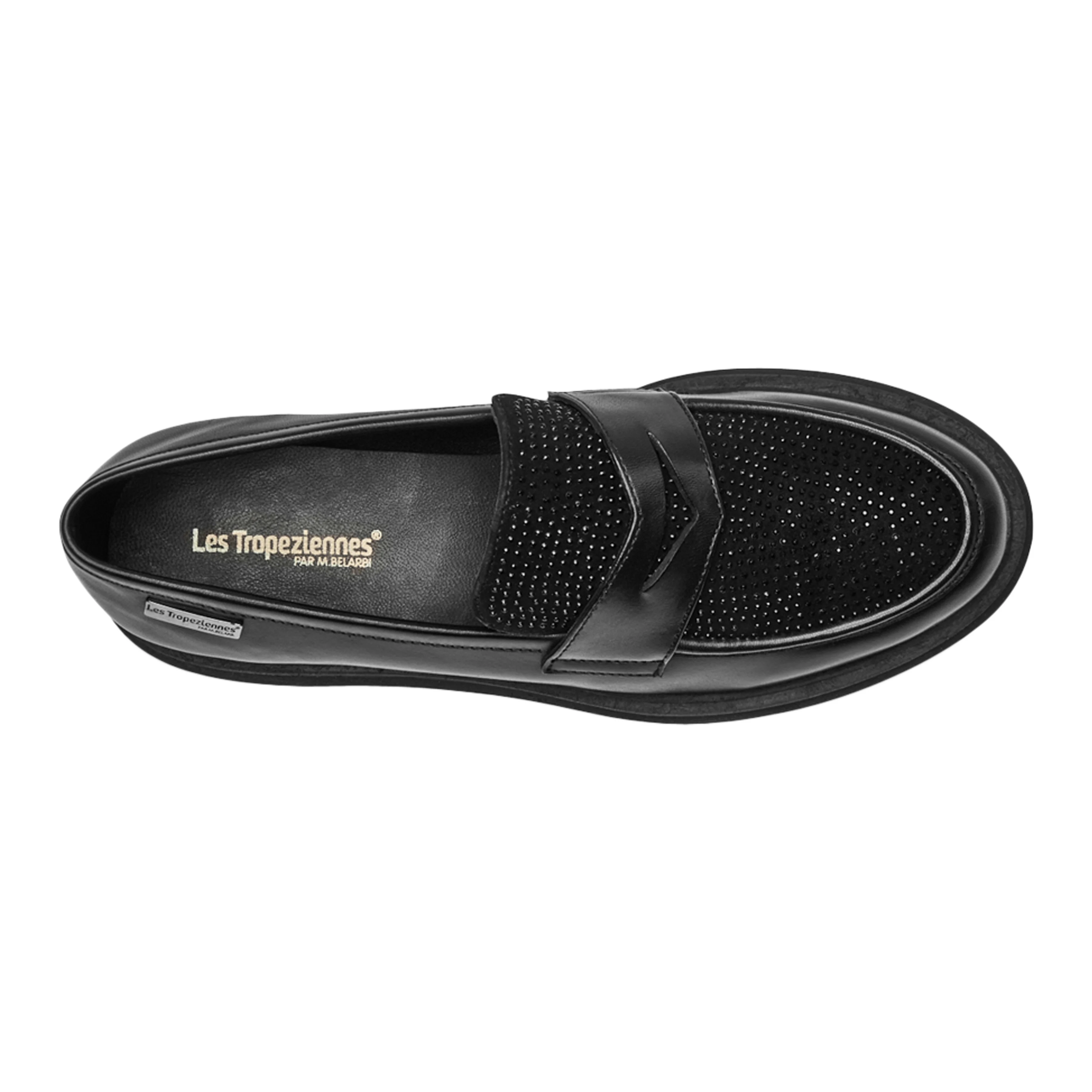 Mocassins en cuir | Noir