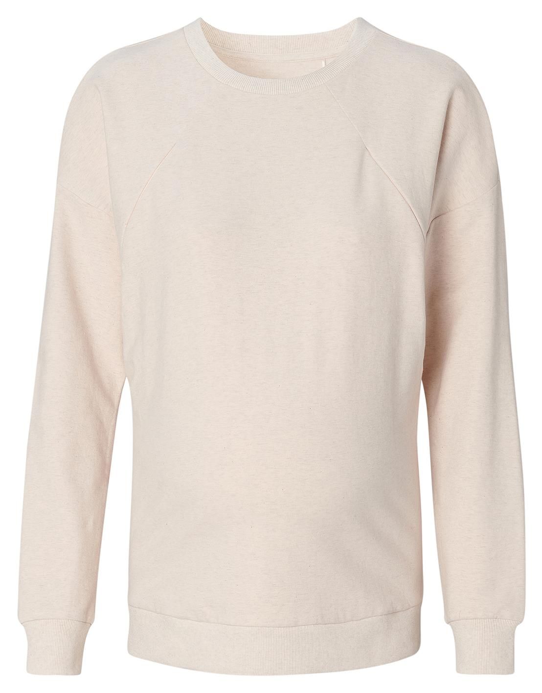 Noppies Maternity Trui met voedingsfunctie Lesy - Oatmeal