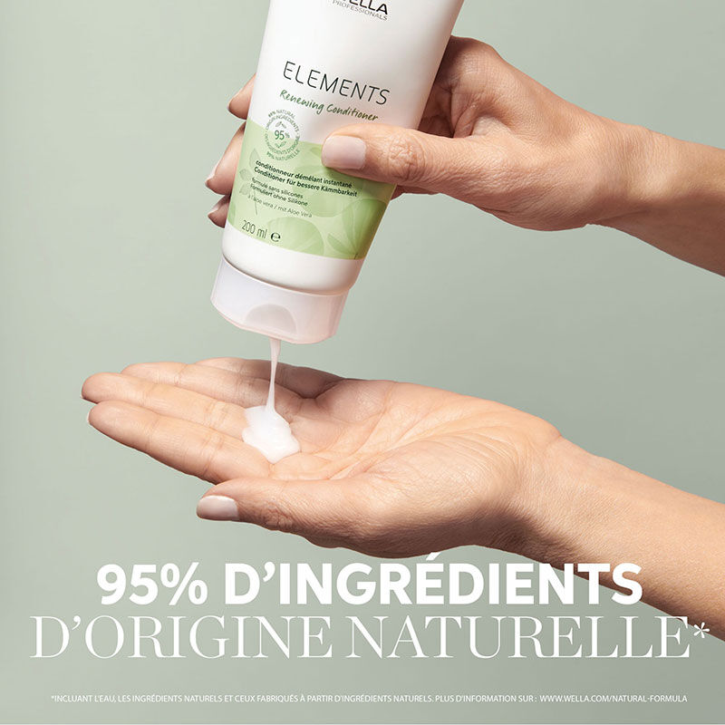Conditionneur démêlant pour tous types de cheveux Renewing Elements 200ml