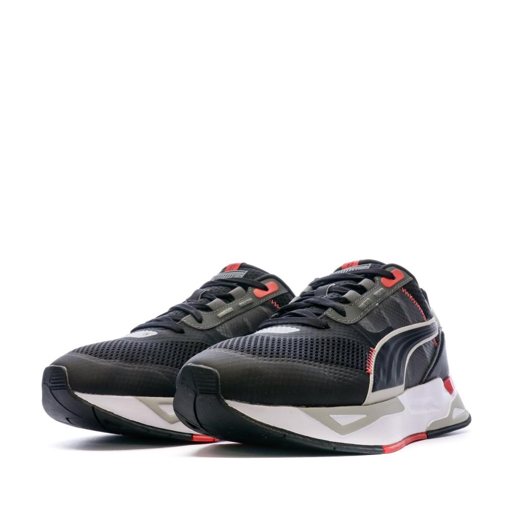 Puma Baskets Noir/Rouge Homme Puma Mirage 383107