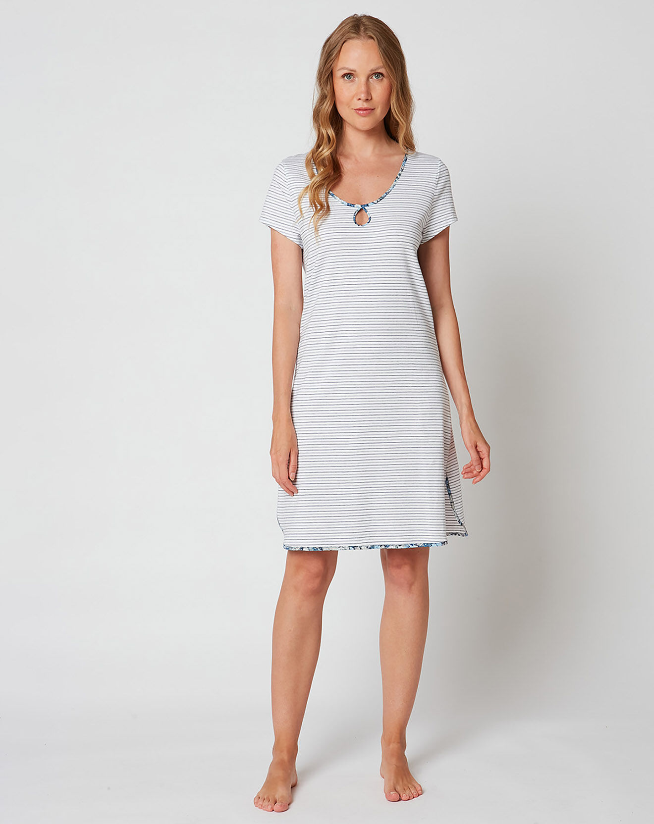 Le Chat Chemise de nuit Sirocco blanche