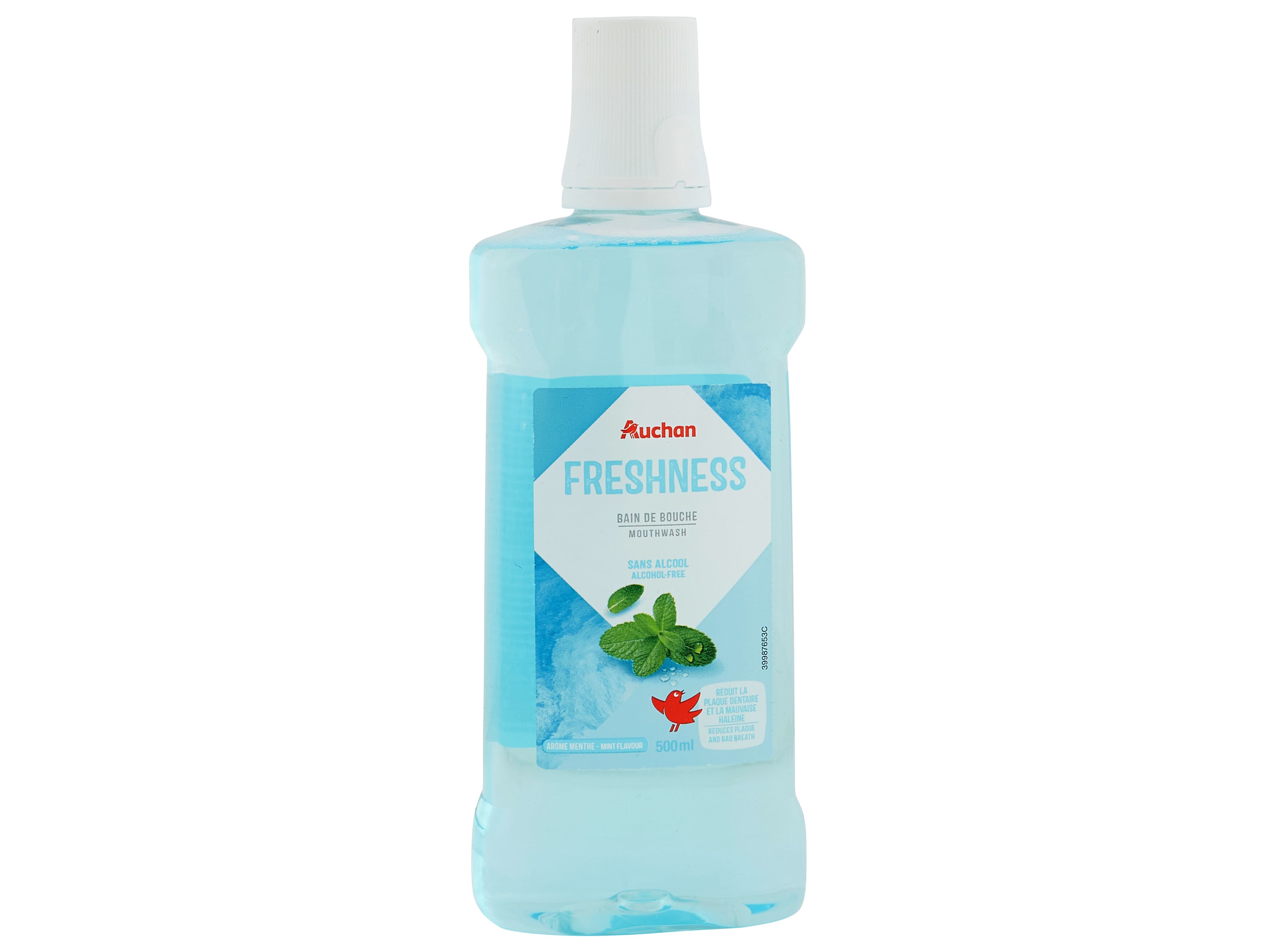 ELIXIR AUCHAN FRESCURA SEM ÁLCOOL 500ML