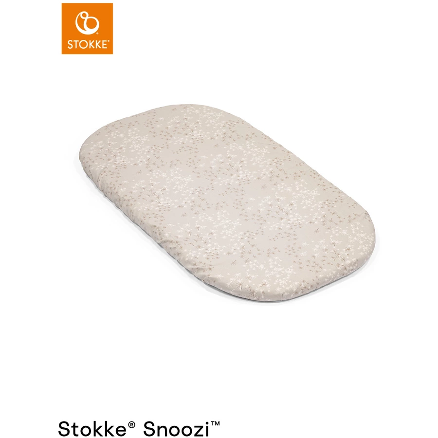 STOKKE® Snoozi™ Spannbettlaken 2er-Pack Dandelion Beige und Vanilla Cream