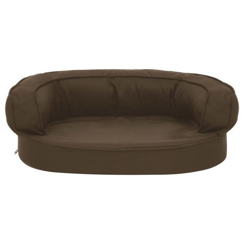 Cama ergonômica para cães Vidaxl marrom