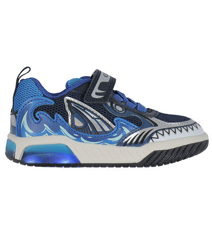 Geox Blinkschuhe - J Inek B. D - Navy/Light Blue