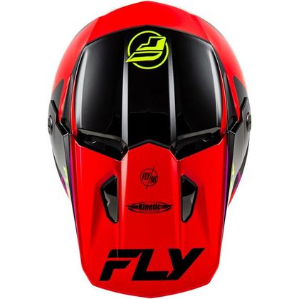 Casque cross Fly KINETIC RALLY 2025 - Rouge