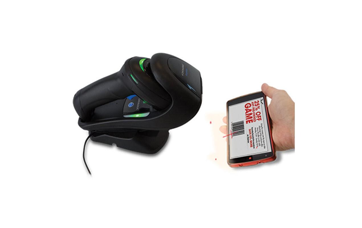 Barcode Scanner Gryphon GBT4500-BK-BTK1 Bluetooth<br>Kabelloser 2D-Barcodescanner