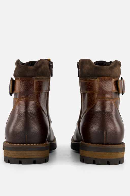 Outfielder Veterboots bruin Leer