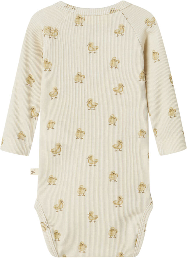 Lil' Atelier NBNLAVO EMO LS SLIM WRAP BODY LIL Turtledove/duck