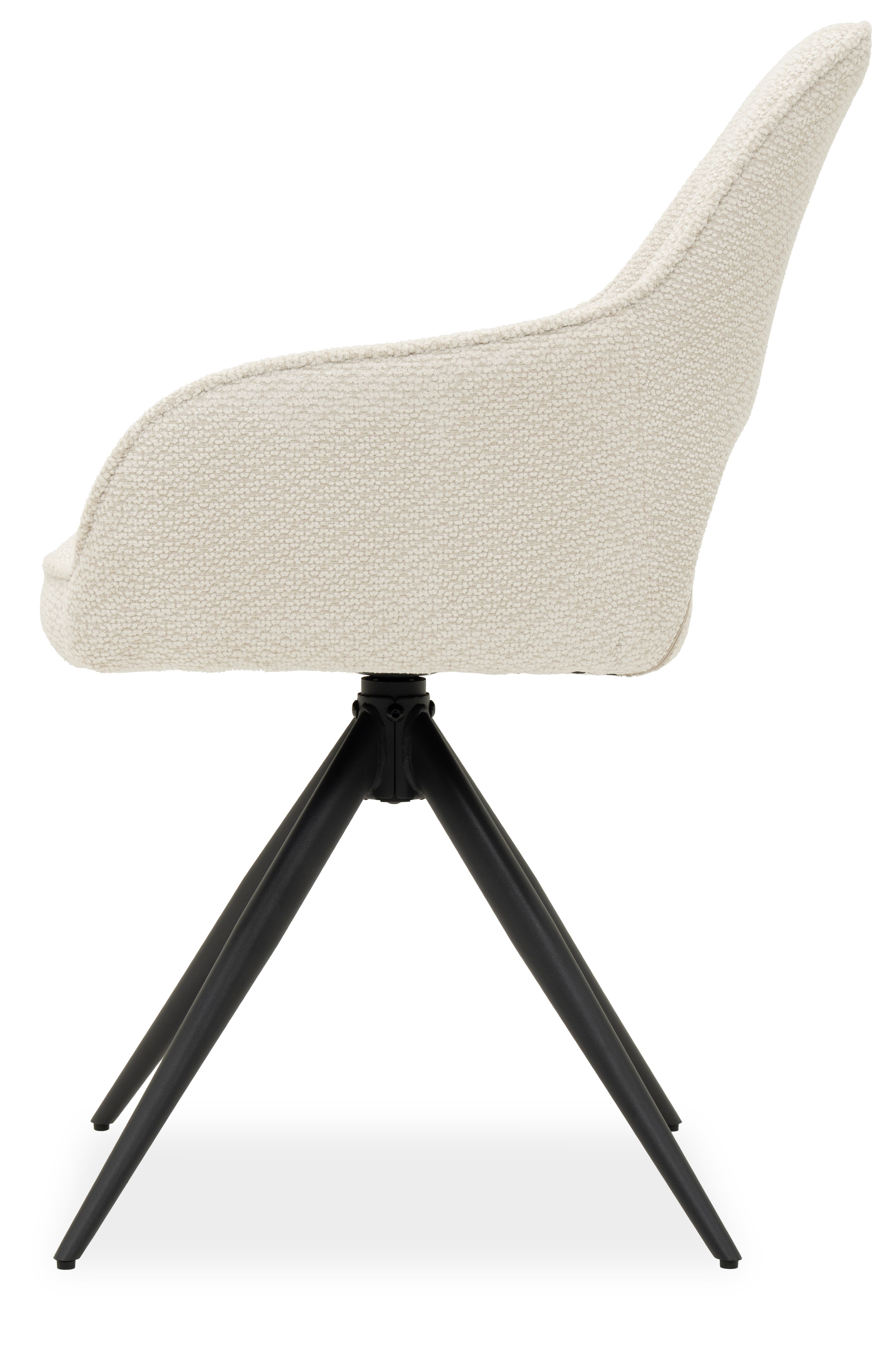 Eetkamerstoel Egon 25 Naturel Soren B60 x D59 x H91 cm