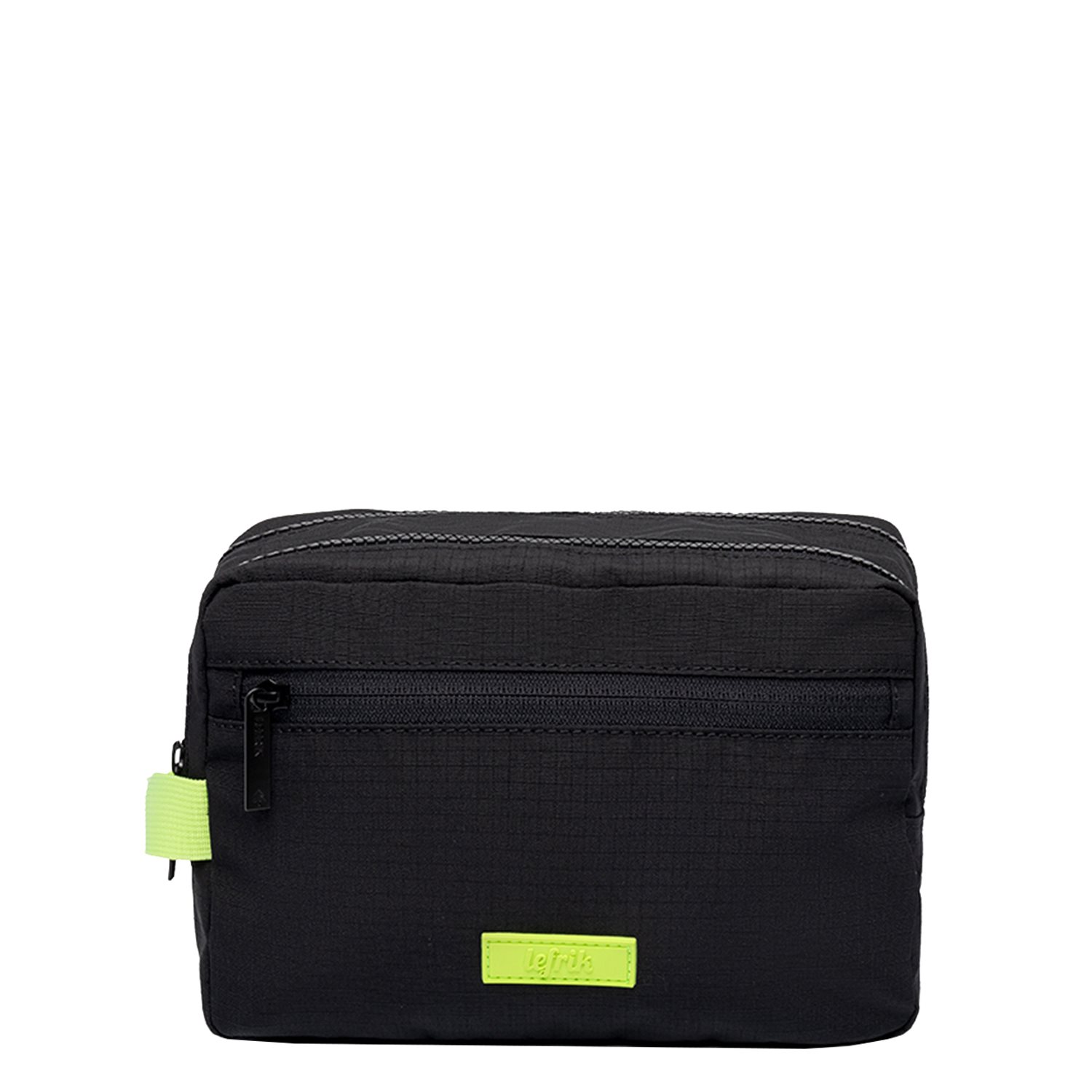 Lefrik Kei Double Washbag Vandra black lime ripstop