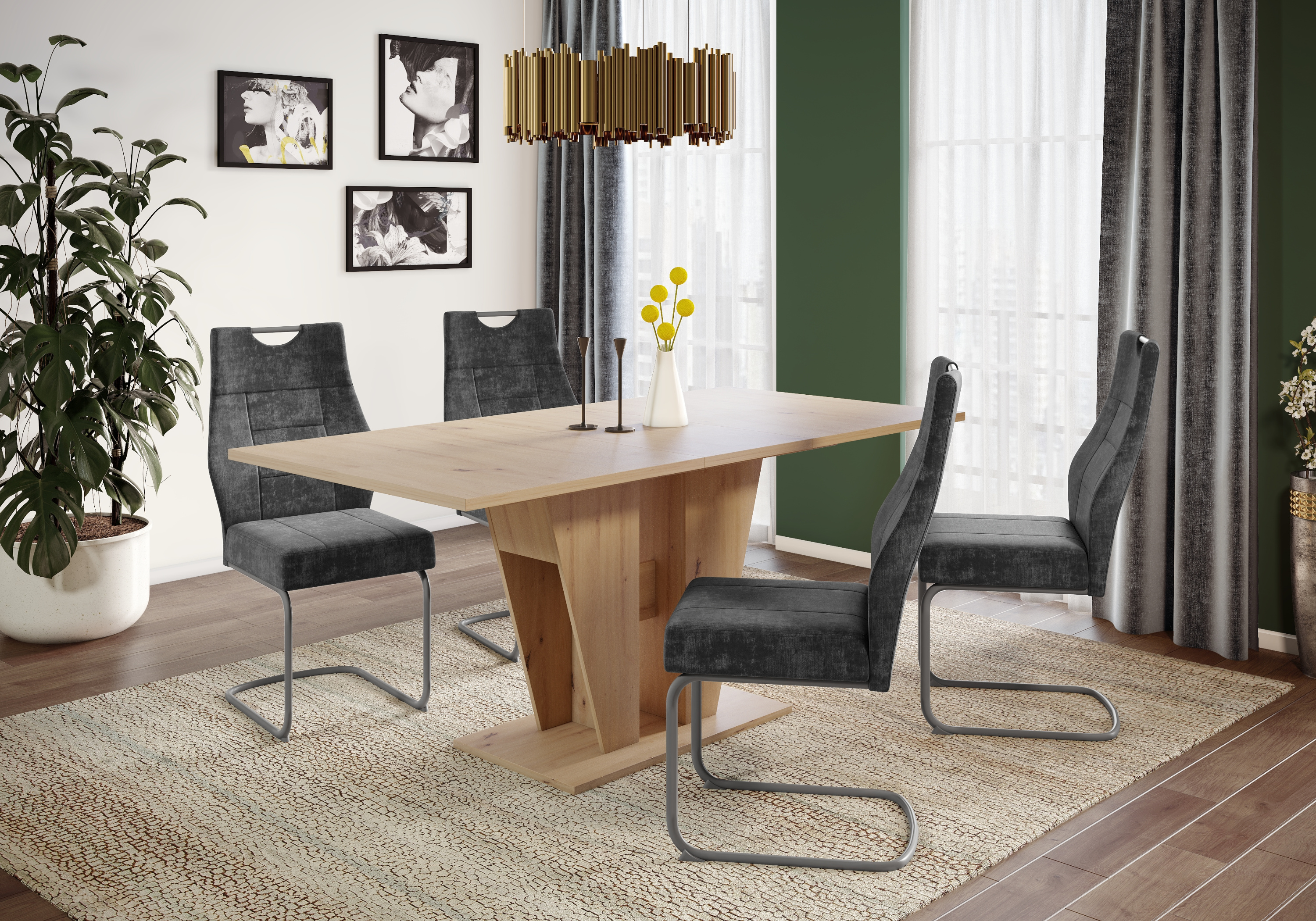 Freischwinger LINDA 2er Set