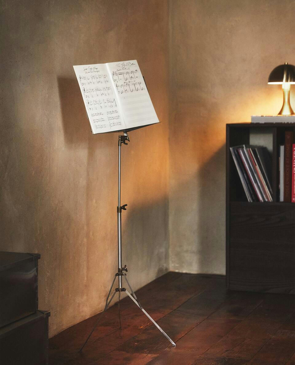 SUPORTE DE PARTITURA DOBRÁVEL DE METAL