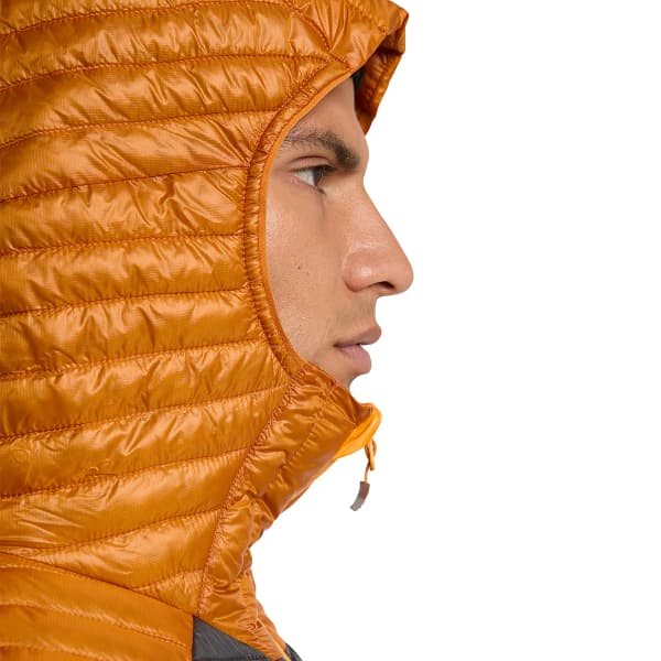 Doudoune randonnée HAGLÖFS MIMIC HOOD M SUNNY YELLOW/MAGNETITE