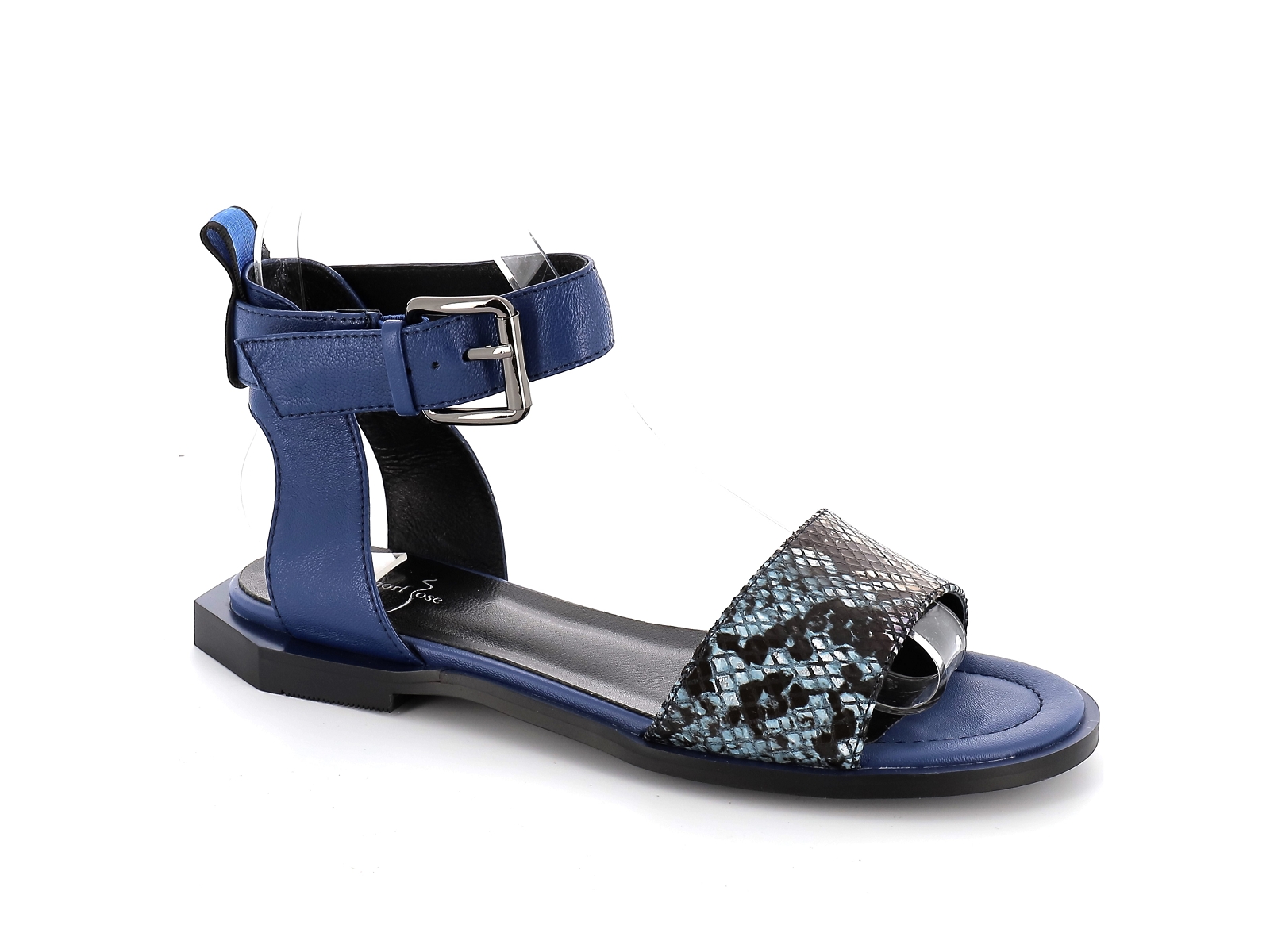 Metamorf ose-JAROSE Cuir Bleu Foncé