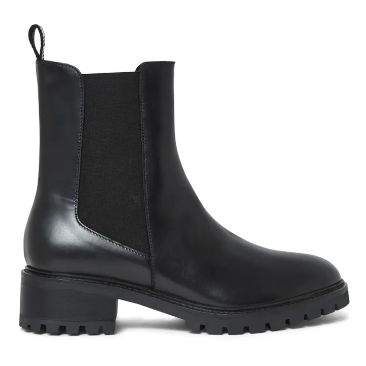 Sessùn Chelsea Boots Ainwick Cuir | Noir