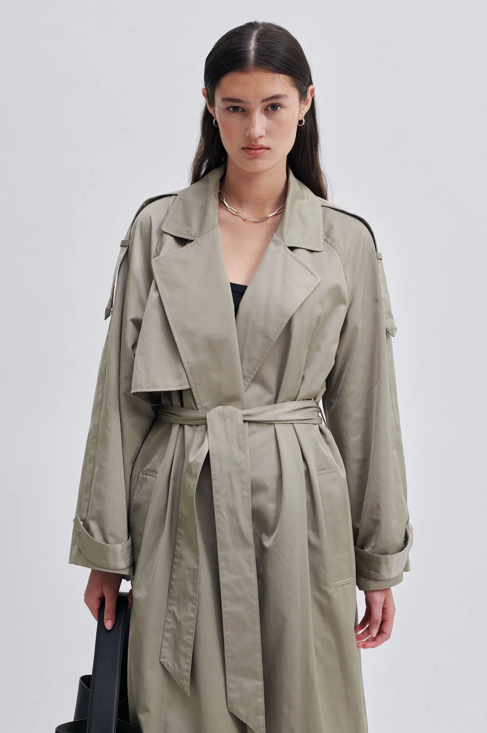 Second Female  Walentin trenchcoat - Roasted Cashew