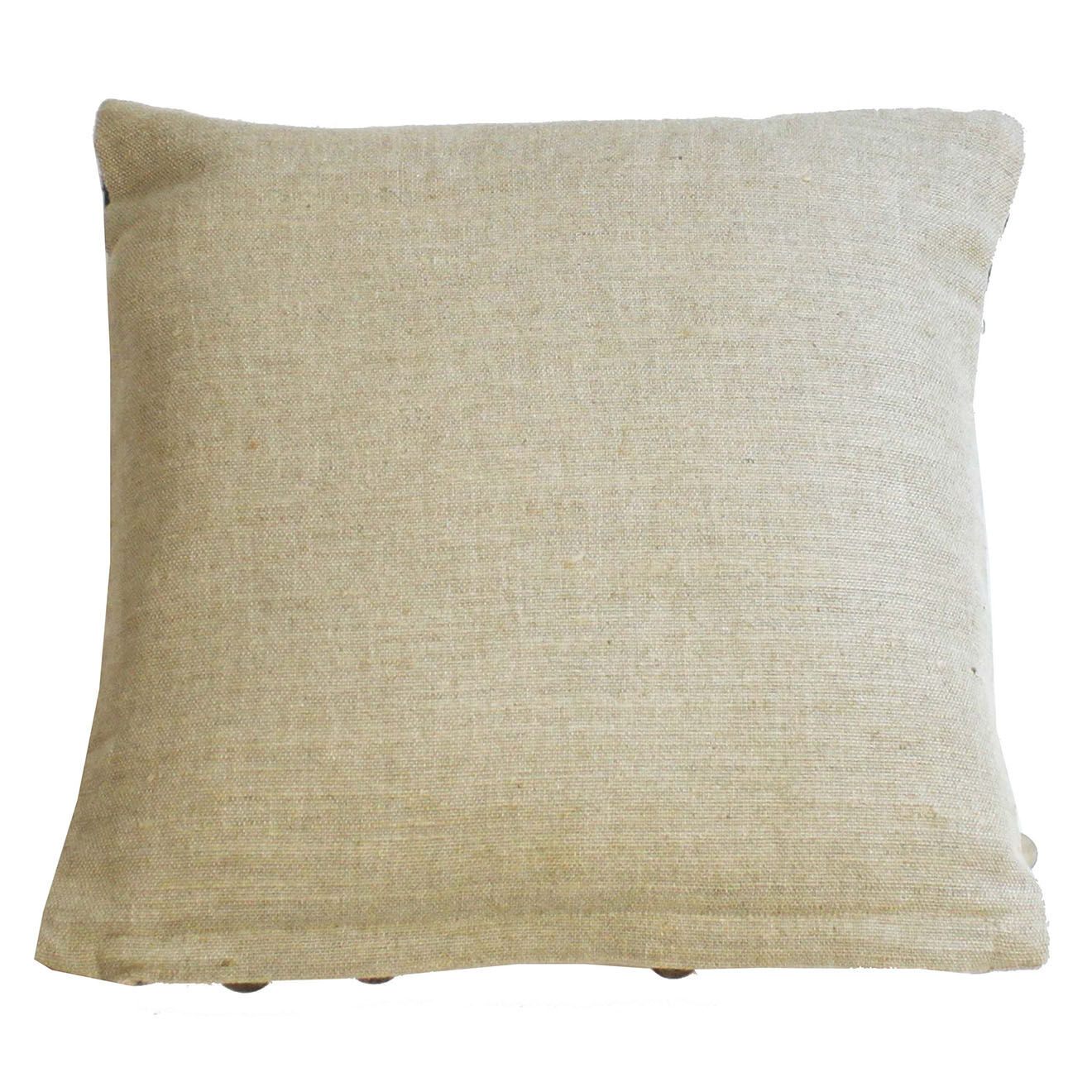 En Fil d'Indienne Housse de Coussin Gipsy Tie & Dye bleu indigo - 40x40 cm