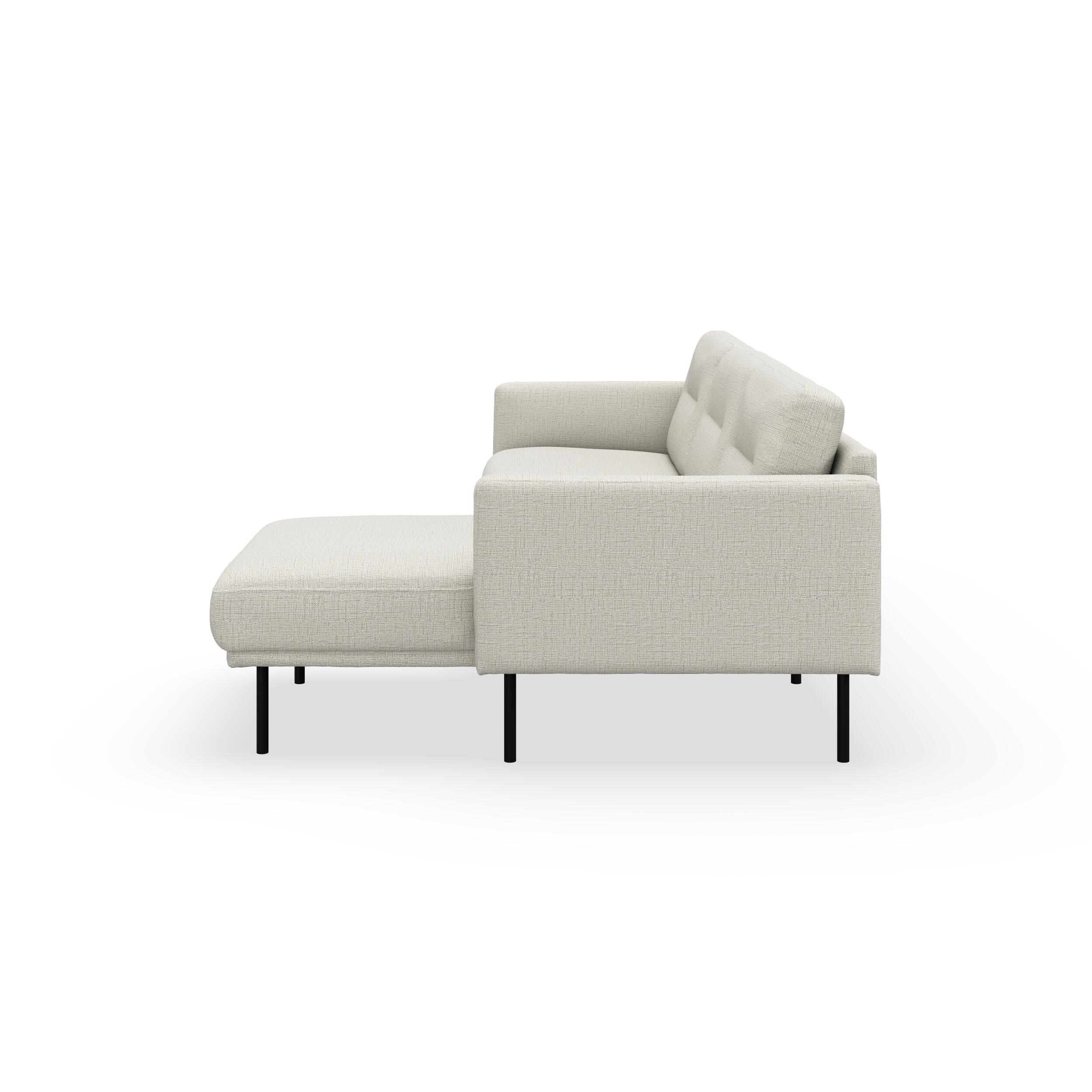 Larvik højrevendt sofa med chaiselong