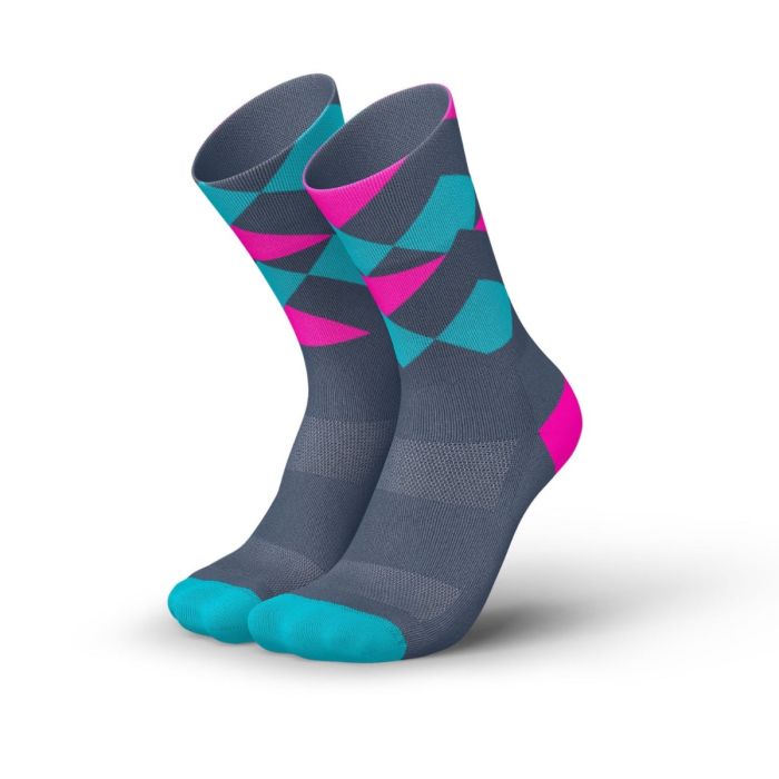 Incylence Unisex Strømper Running Peaks Socks Blå