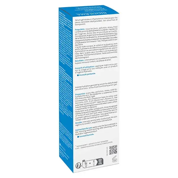 Sérum Hidratante com Ácido Hialurônico Bioderma Hydrabio para Pele Desidratada 40ml