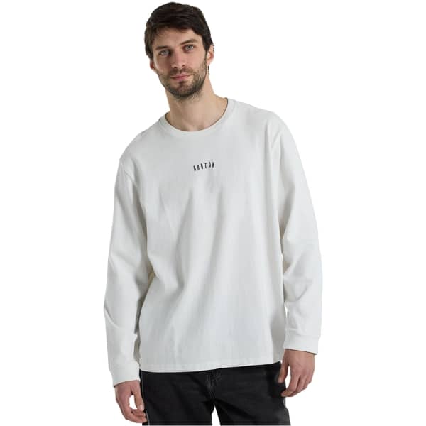 T-shirt BURTON CARNIVORE LS TEE STOUT WHITE