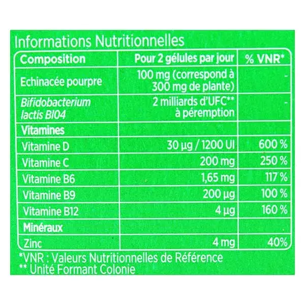 Berocca Immunity Defense Vitaminas D, C e B Zinco - Embalagem com 2 x 28 cápsulas vegetais