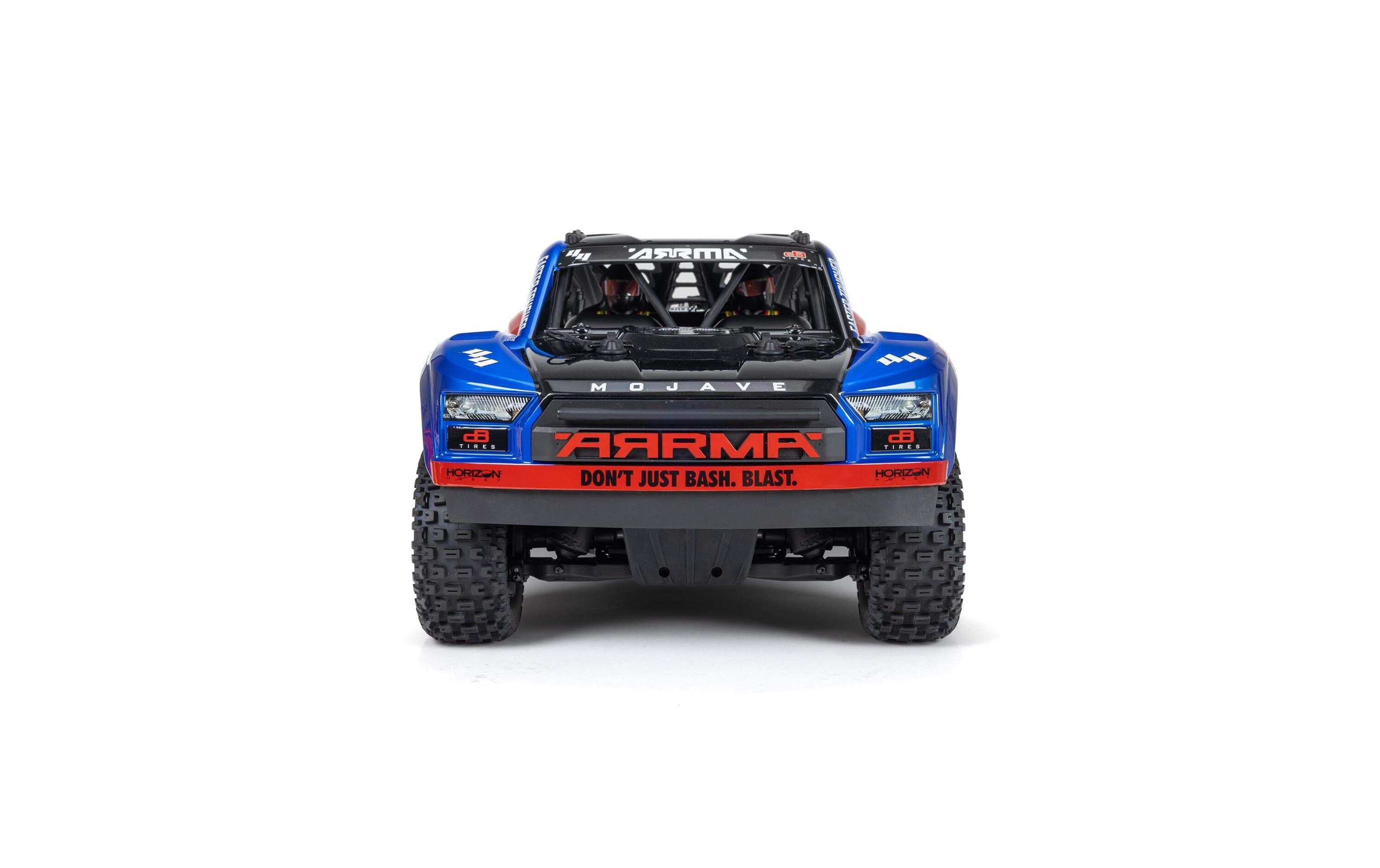 Short Course Truck Mojave 4x4 4S BLX Blau, ARTR, 1:8<br>4WD Desert Truck mit starkem 4S Brushless Antrieb