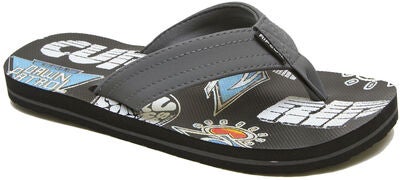Rip Curl Ripper Kids Flip Flop, Grey