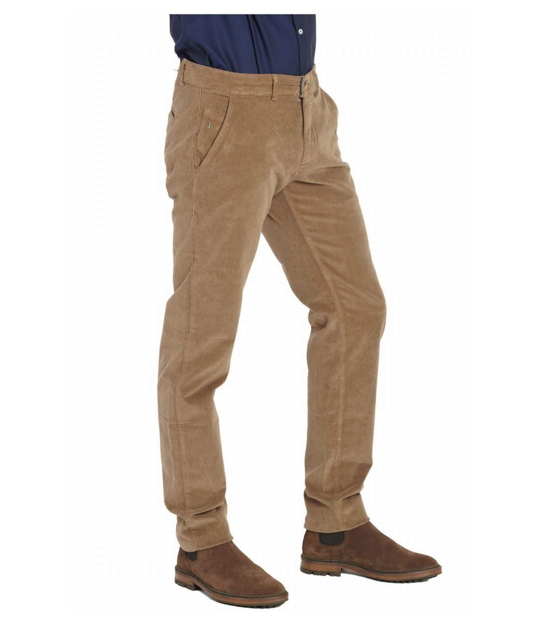 Pantalon chino velours cotelé
