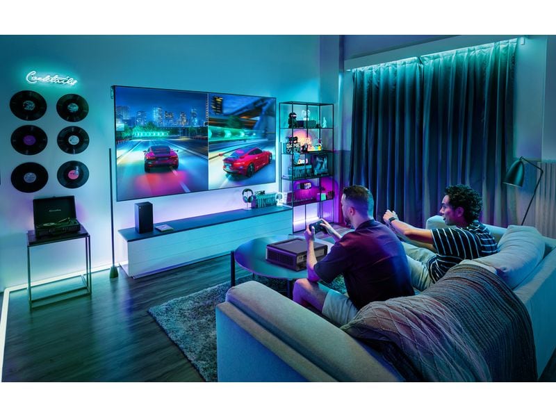 ViewSonic Projektor X2-4KE Pro Lampenfreier High Brightness Smart Projektor für zuhause