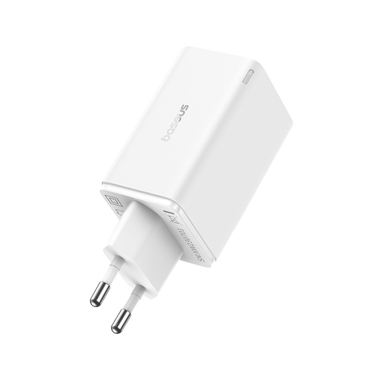 (65W) 2x USB A / 2x USB C GaN6 Ladegerät Netzteil - Weiss