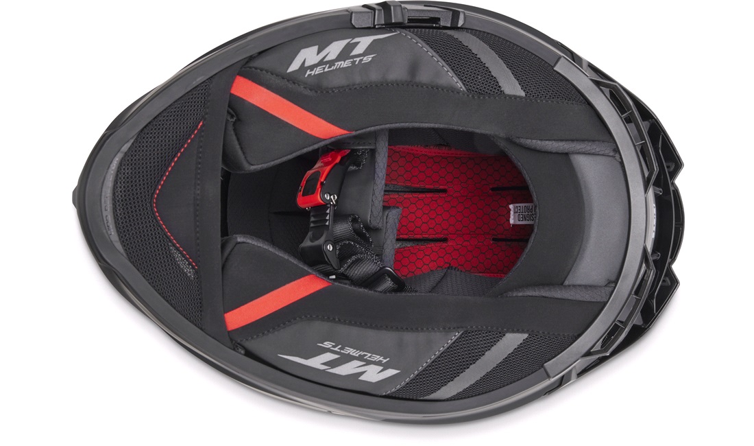 Styrthjelm fullface MT Thunder 4 SV matsort str. L