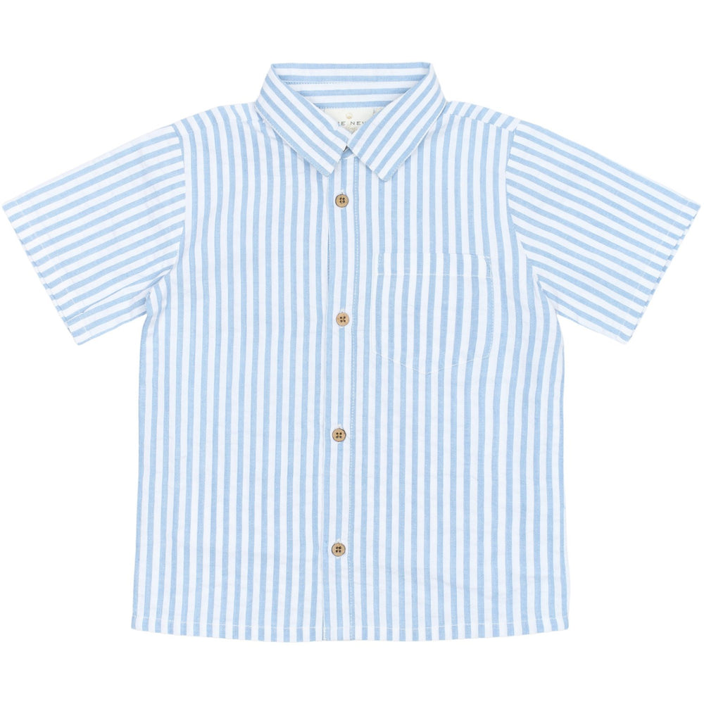 Køb THE NEW Siblings X Luksusbaby Blue Fog Striped Ojo Skjorte