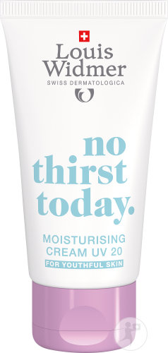 Louis Widmer No Thirst Today Crème Hydratante IP20 Tube 50ml