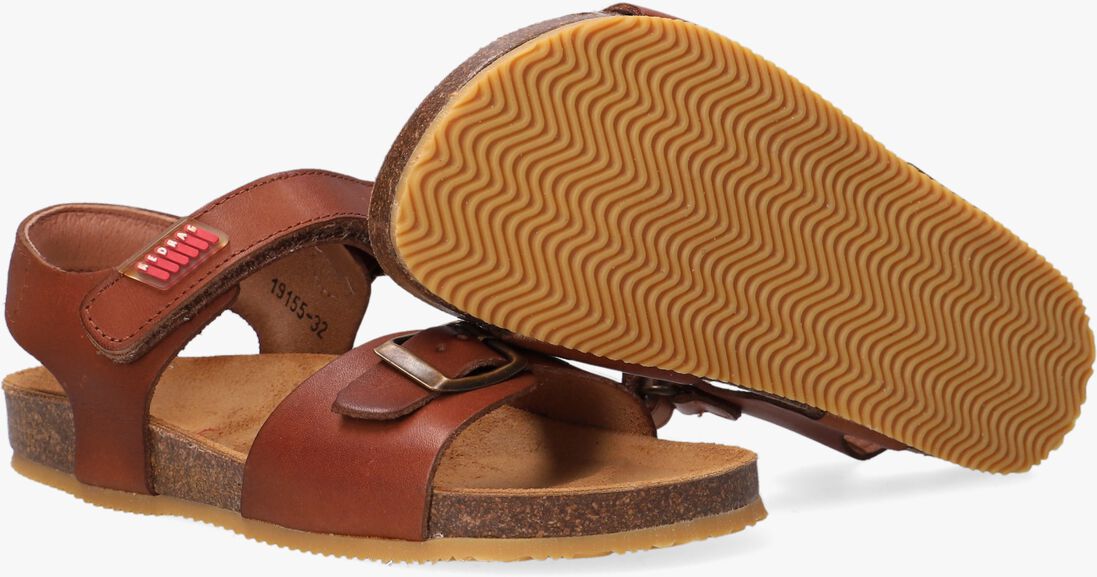 RED-RAG cognac red-rag sandalen 19155