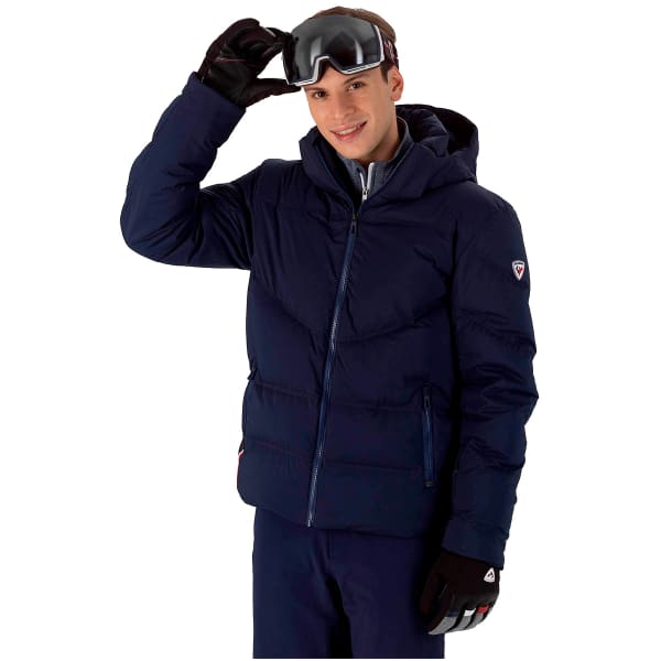 Veste de ski ROSSIGNOL SIGNATURE MERINO DOWN JKT DARK NAVY