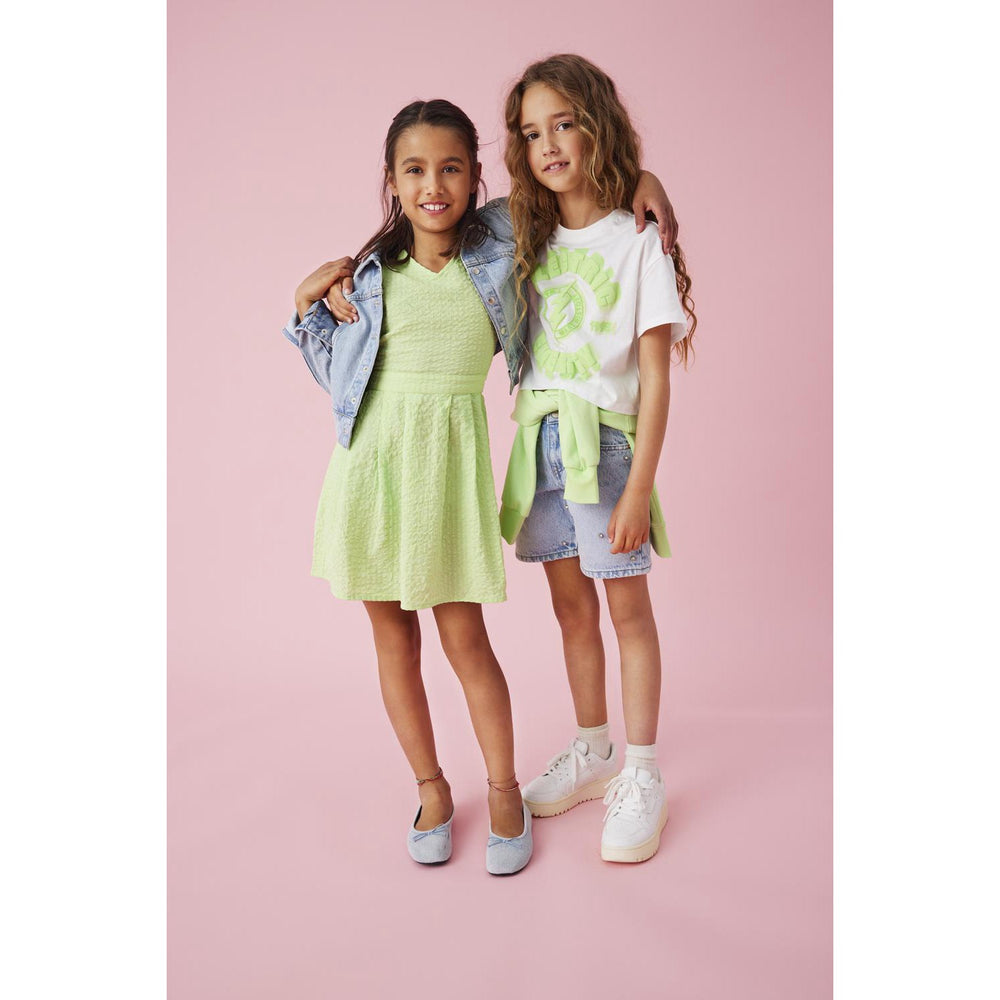 Køb kids ONLY Light Blue Denim Hope Loose Long Shorts Denim