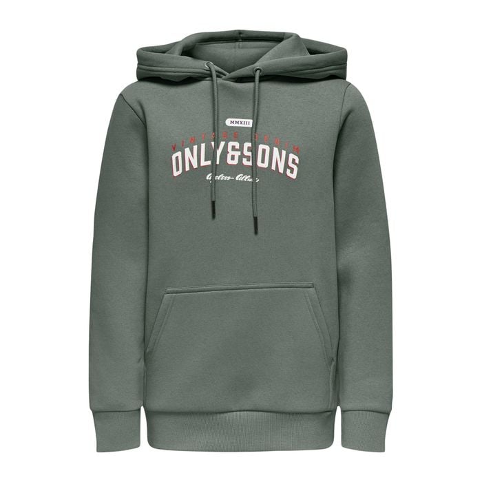 Only & Sons Ceres Vintage Print Hoodie Junior