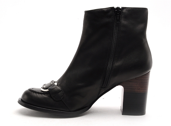 Nemonic boots bottine talons femme 2340 noir