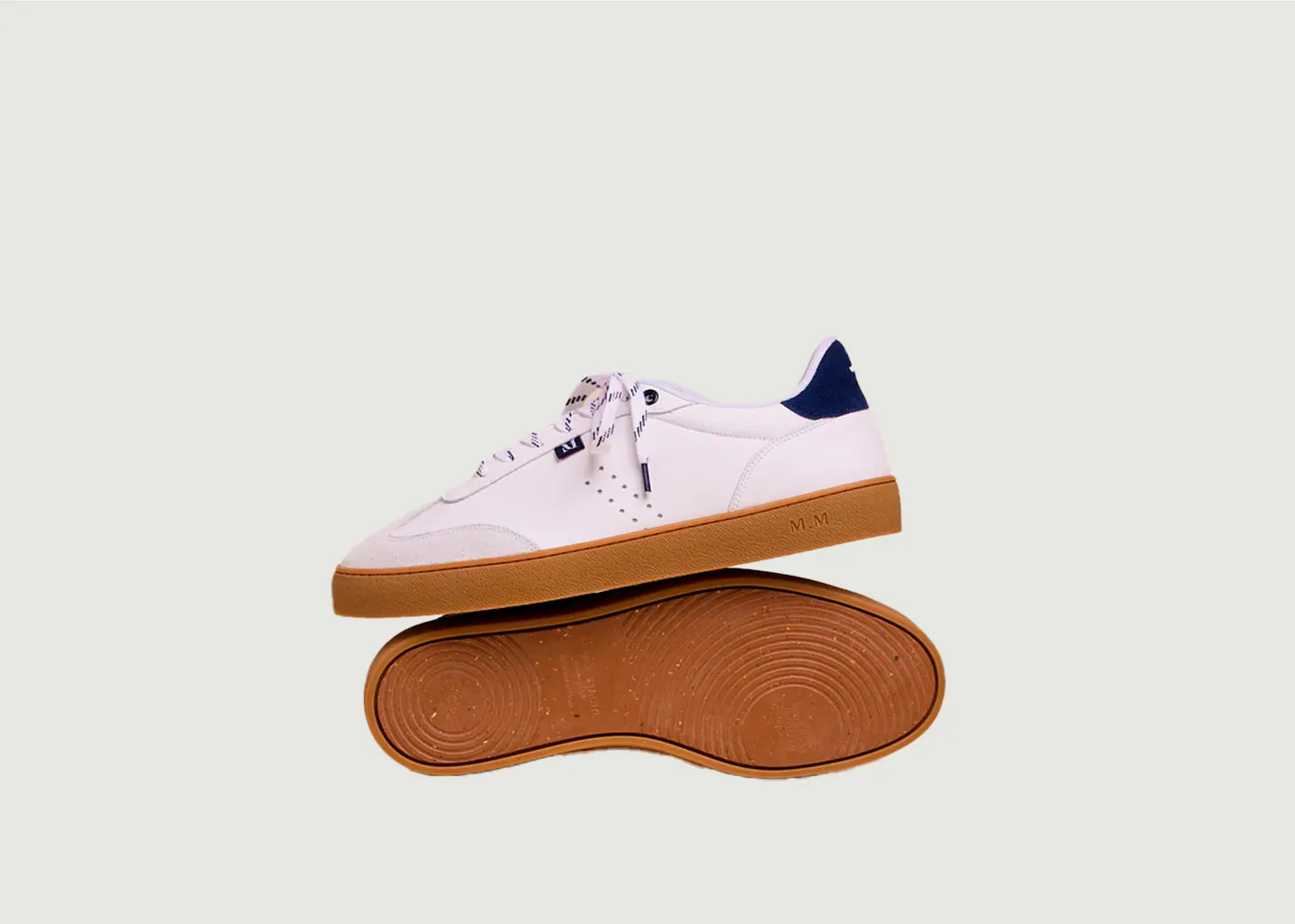 Baskets basses Pablo M.Moustache