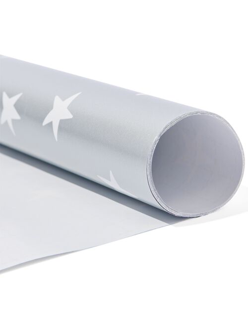3 rouleaux de papier cadeau 200x50cm étoiles